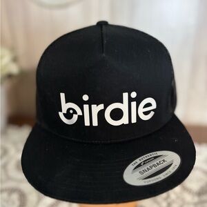 Classic Black Mesh Snapback Birdie Golf Trucker Hat